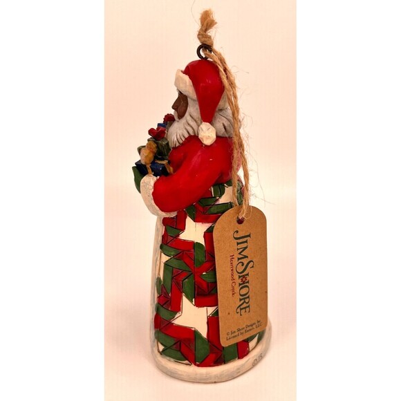 Jim Shore SANTA ARMS‎ FULL OF GIFTS Santa Ornament Heartwood Creek 6009464 New - Picture 2 of 14